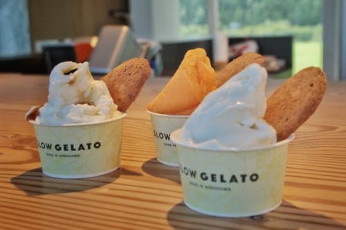 Gelato at Kikuka Winery