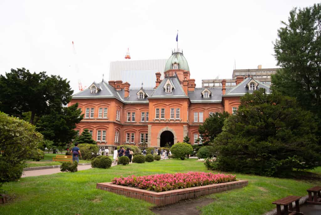 The Sapporo Red Brick Office.