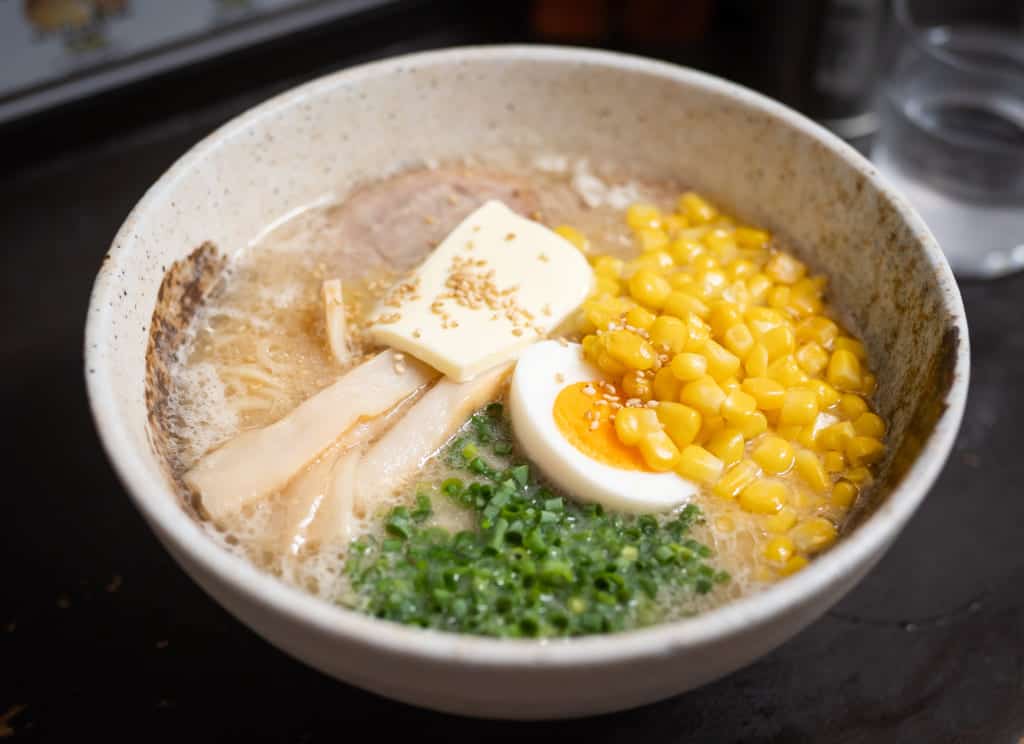 Hokkaido butter ramen. 