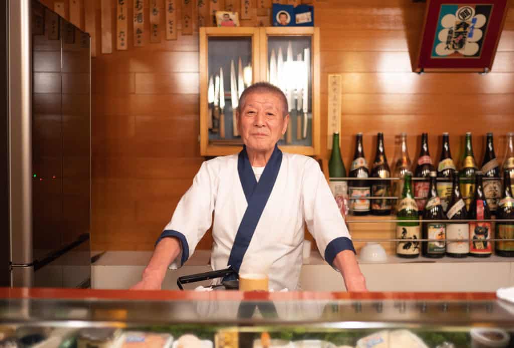 The owner of Benten Sushi.