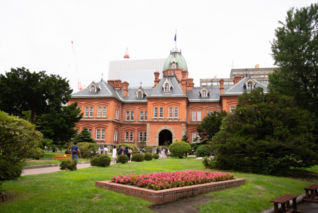 The Sapporo Red Brick Office.