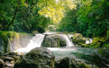 Kikuchi Gorge, Kumamoto, Kyushu Japan