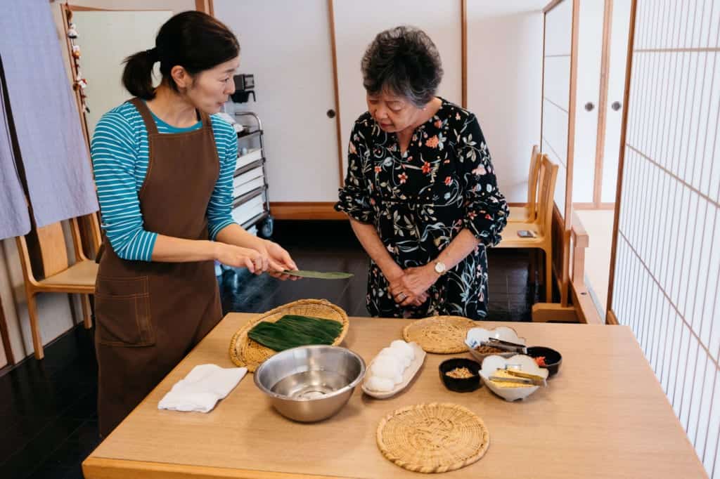 Sasazushi making experience at Kanoe Lodge