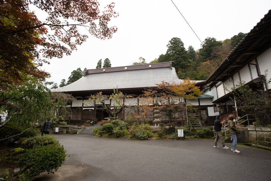 Fusai-ji Temple in Murakami City. 
