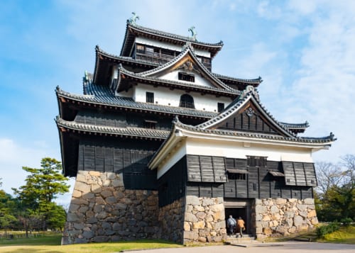Outside view of Matsue Castle