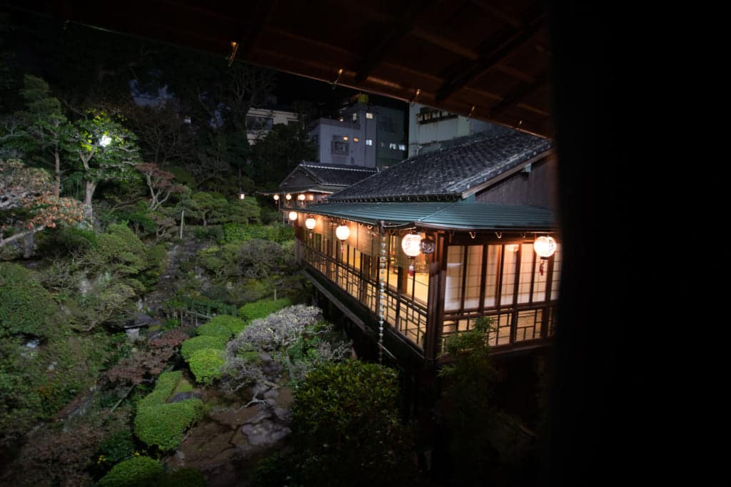 Kagetsu in Nagasaki City. 