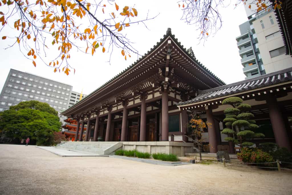 Tochoji Temple in Fukuoka City.