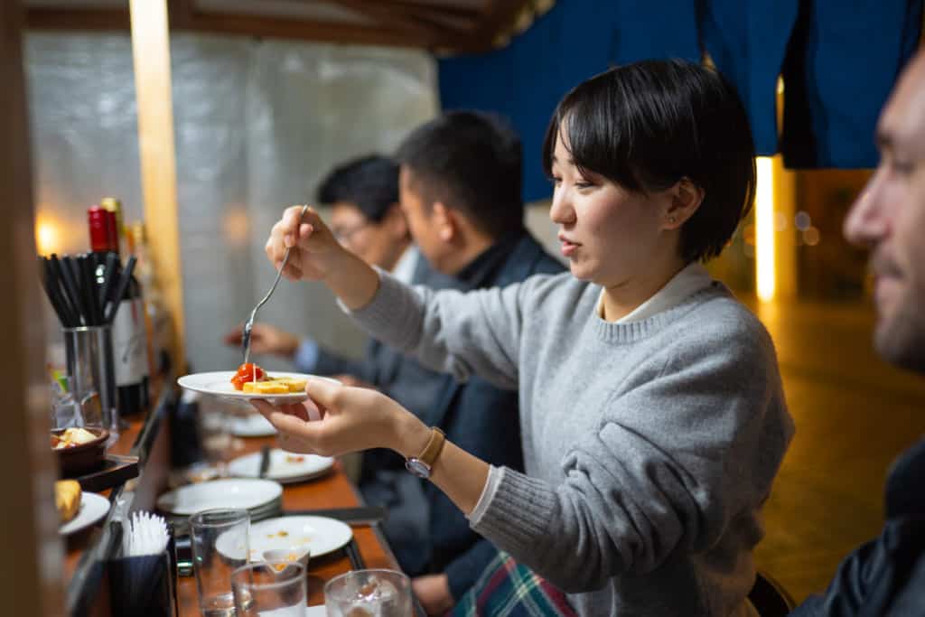 Yatai of Fukuoka City.