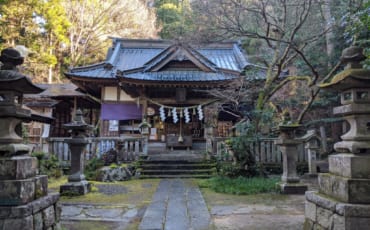 The Main Shrine at Gosho Komagataki