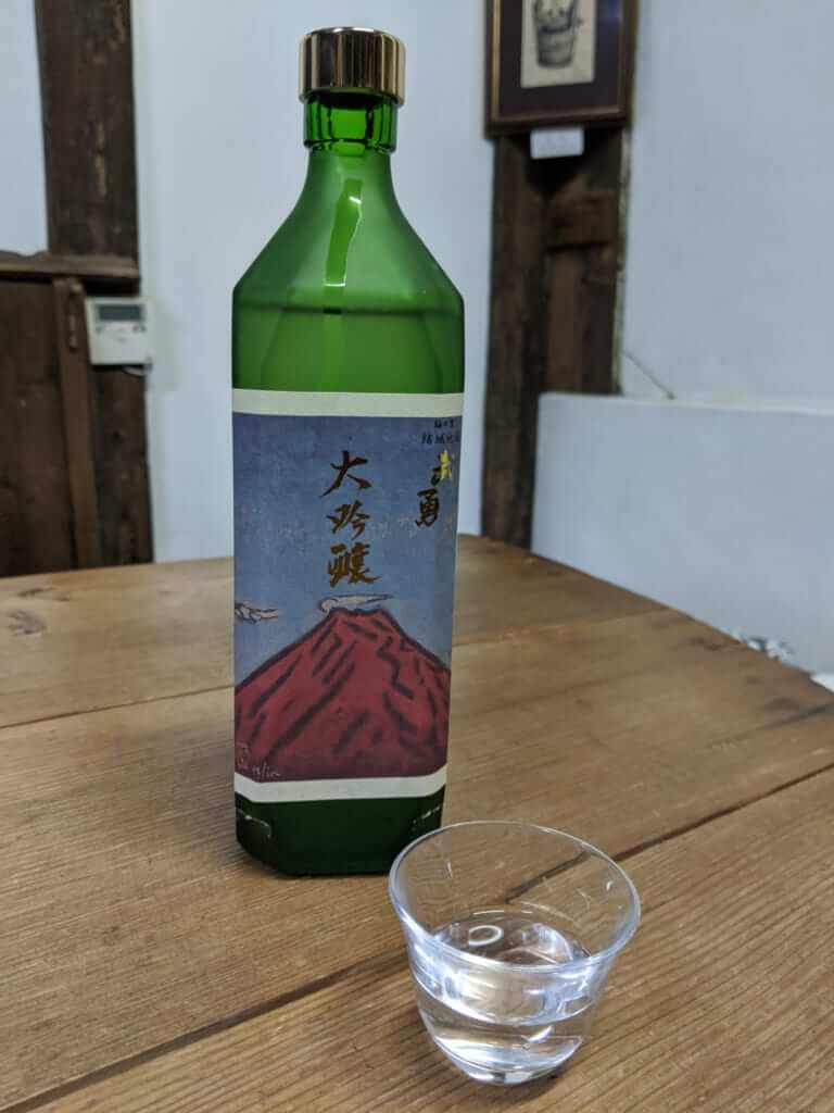 High-grade Bottle of Sake