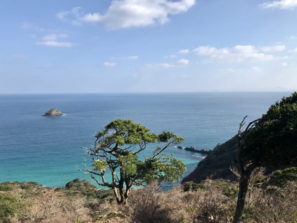 Top of the abandoned island of Nozaki