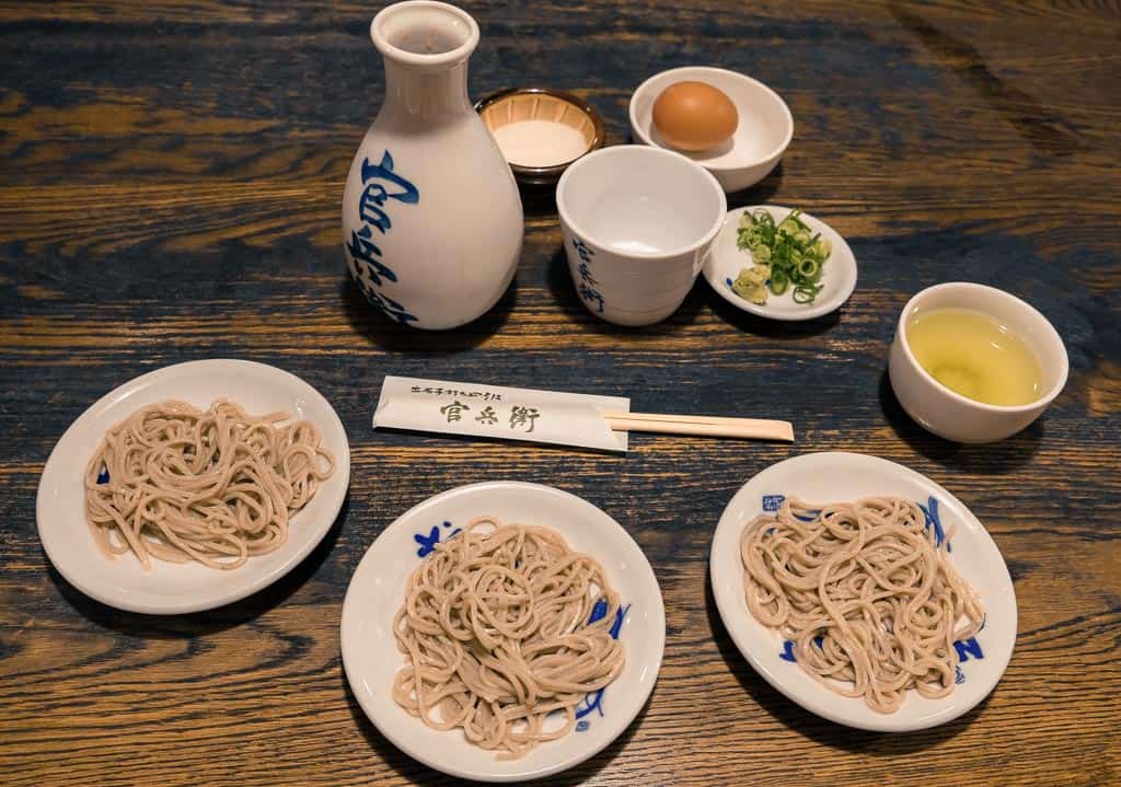 Soba Noodles Eating Tour in Izushi Castle Town, Hyogo