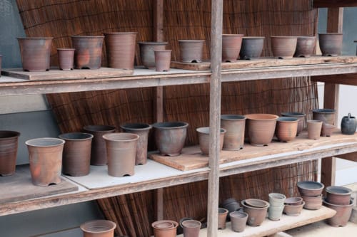 Pottery at Tachikui pottery village
