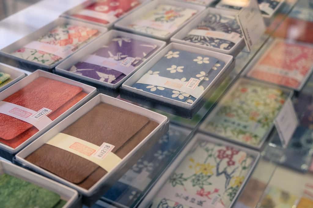 Japanese Kurotani Washi Kaikan Stationary Store