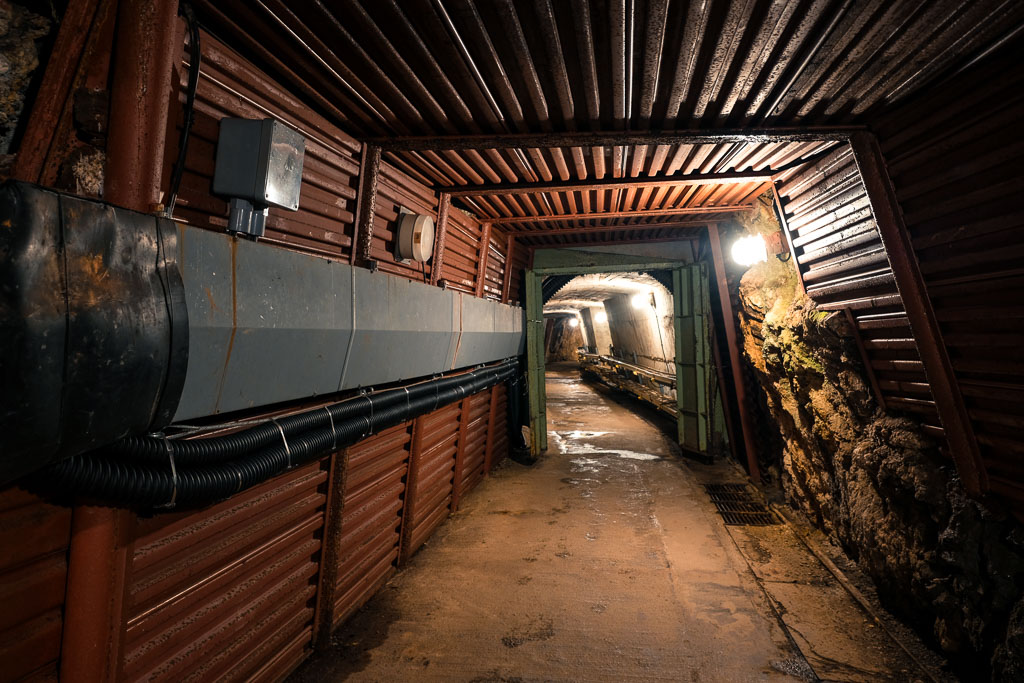 tunnel in Ikuno silver mine