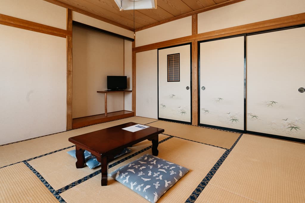 Tatami room at Flora Togari