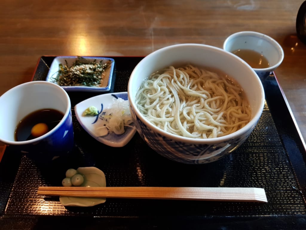 Besides Soba, you can also order Sobagaki at Tomi Soba in Tobe.