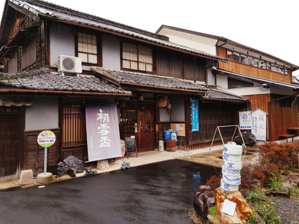 The Kyowa Shuzo Sake Brewery in Ehime, Shikoku, Japan.