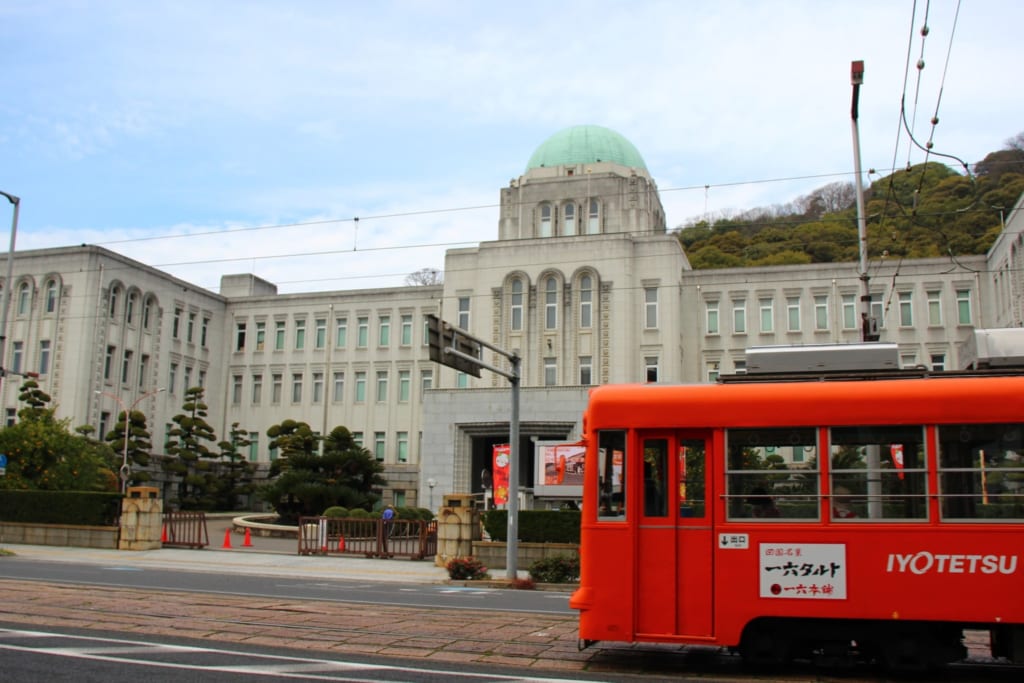 Ehime Prefectural Government Office in Matsuyama city, Ehime, Shikoku.