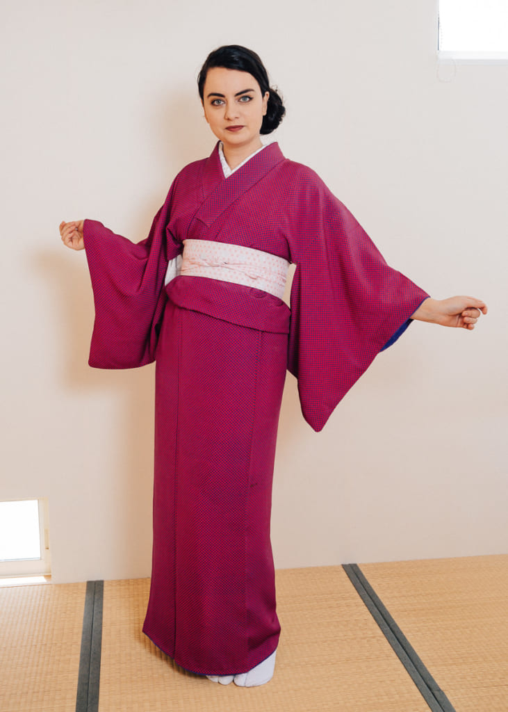 a kimono dress