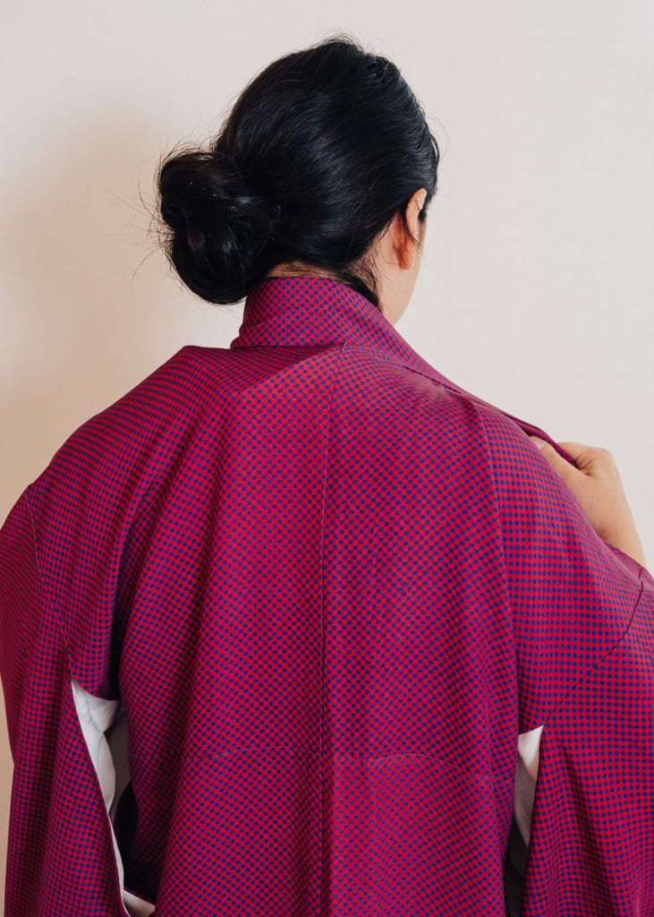 kimono with collar too tight on neck