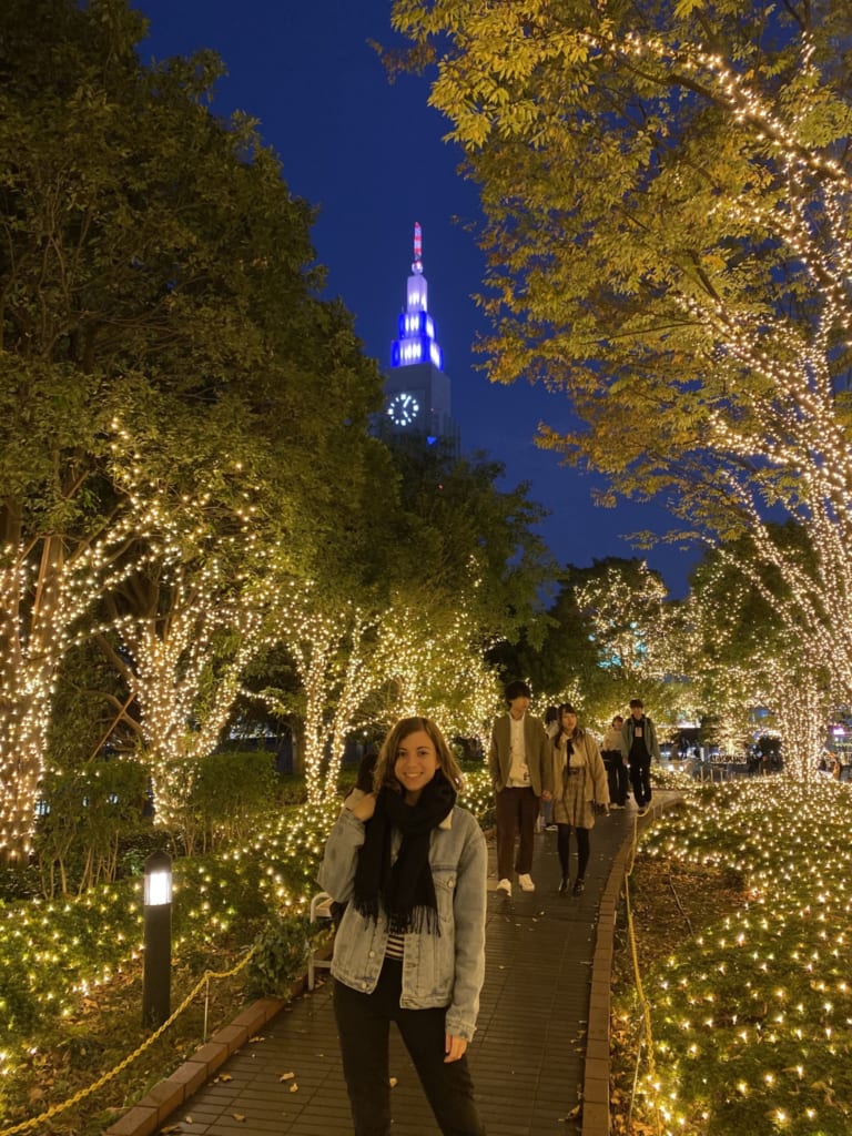 Winter Illuminations in Shinjuku, Tokyo