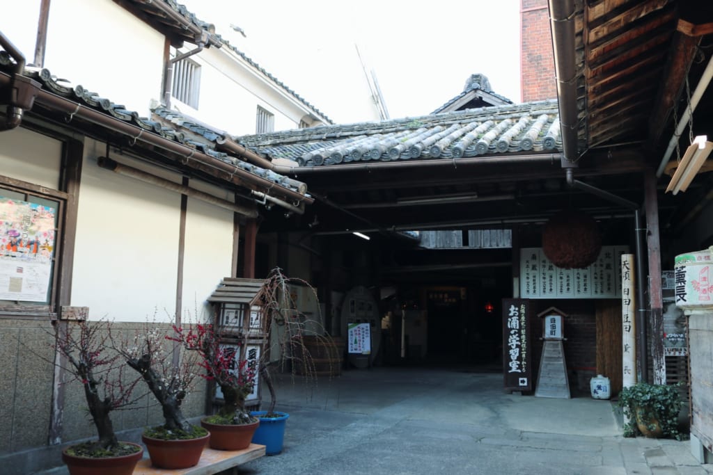 Kuncho Brewery Museum in Mameda Town, Hita, Oita, Japan