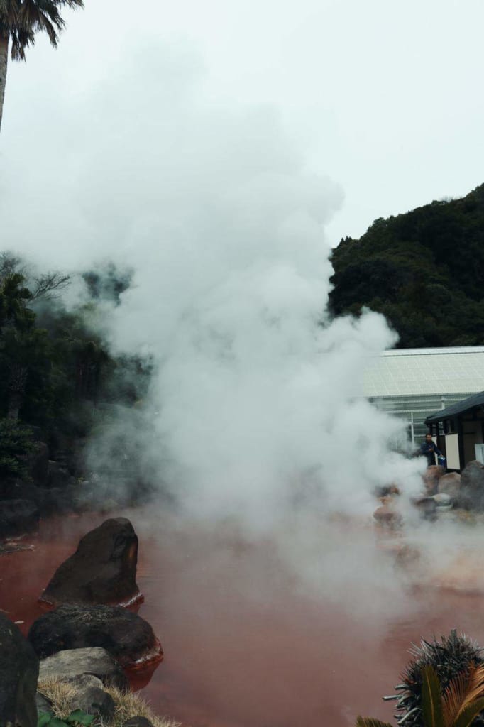 Sea's hell in Beppu