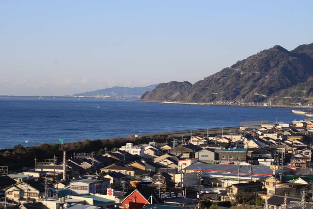 The town on Yui, Shimizu in Shizuoka, home to Shoetsu Sake, Suruga Bay Shrimp & Utagawa Hiroshige