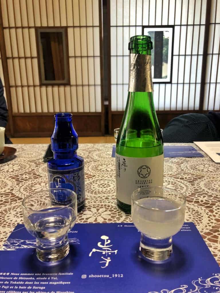 Shoetsu Sake in Yui, Shimizui along the Tokaido Road