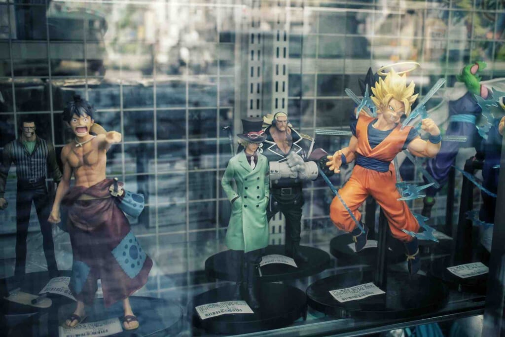 Manga figurines Osaka