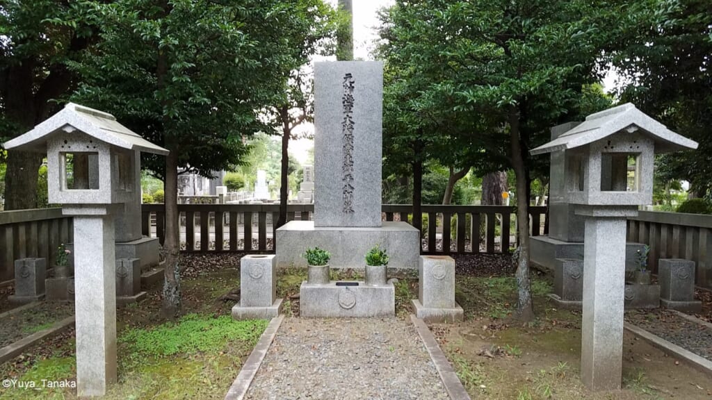 Tama Cemetery, Tokyo, the biggest urban cemetery in Japan.