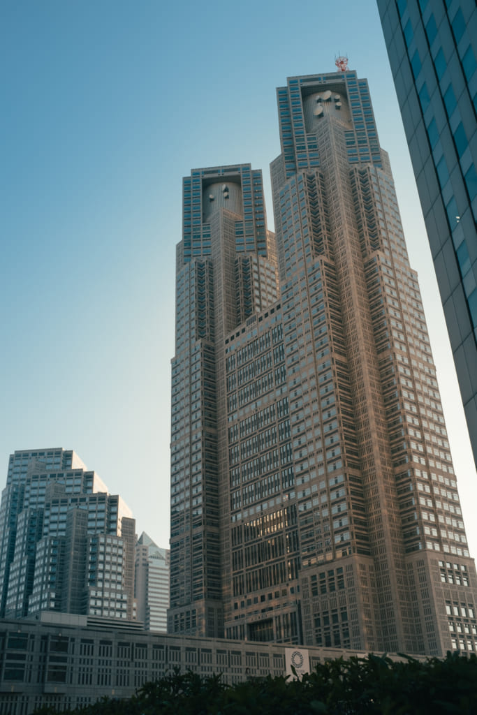 view of the outside of the Tokyo Metropolitan Government Building