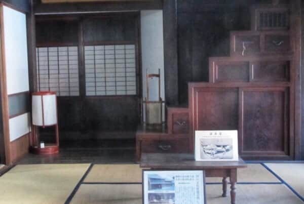 Historical items from the Edo and Showa period showcased in Shida-tei, a Traditional Japanese house on the Tokaido Road