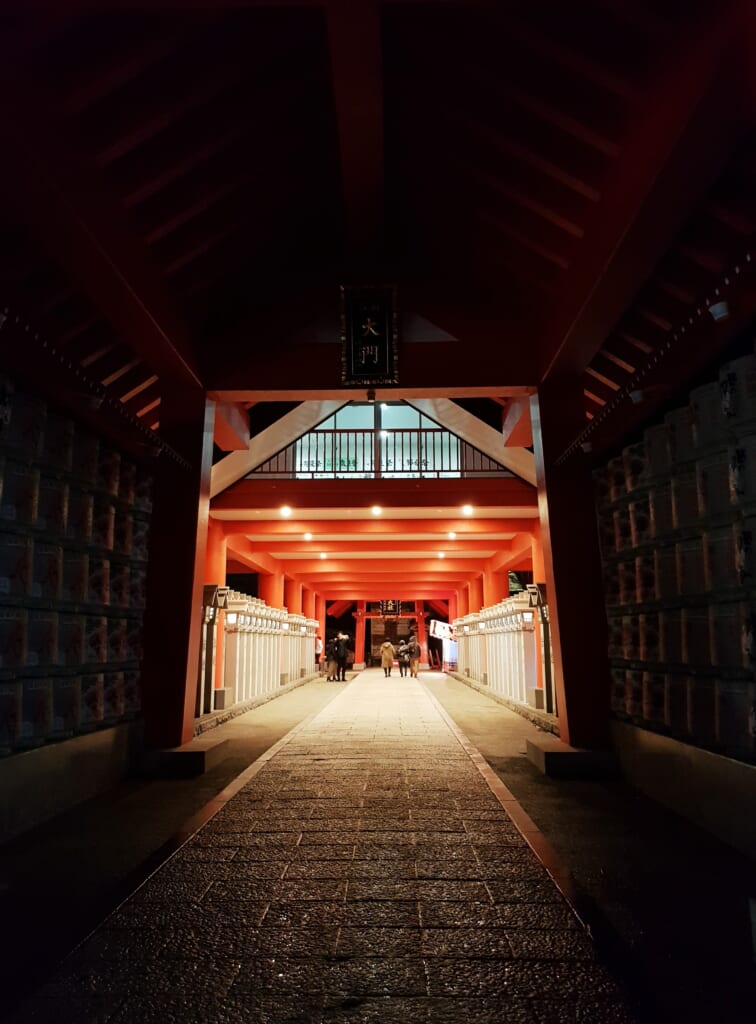 Hōtokusan Inari Taisha in Nagaoka, Niigata Prefecture, Japan.