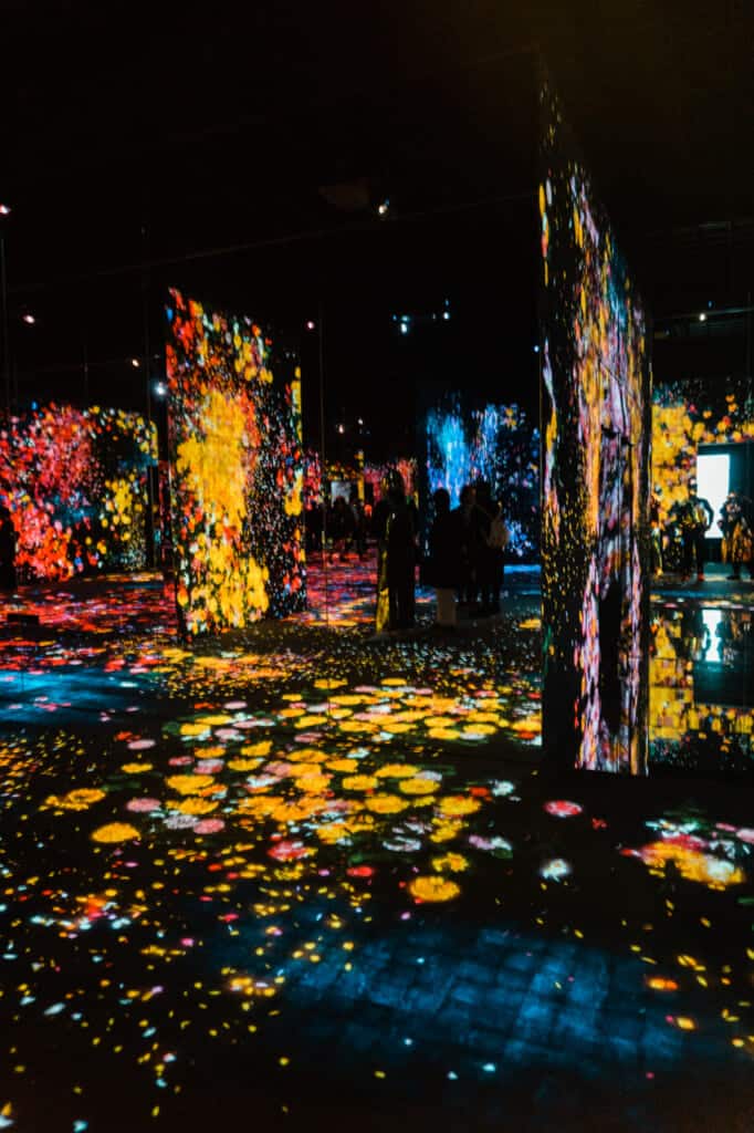 forest of flowers and people - teamLab borderless