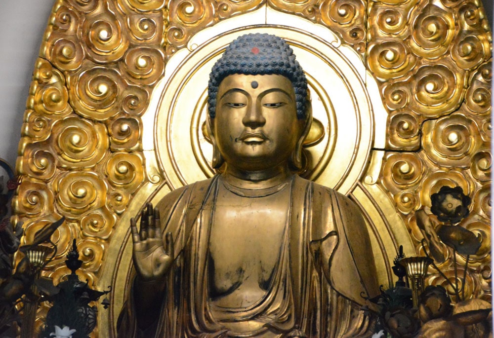 Onsenji Temple, Arima Onsen - Buddha Statue