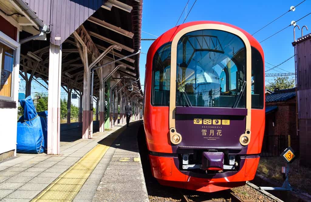 Setsugekka Train in Niigata