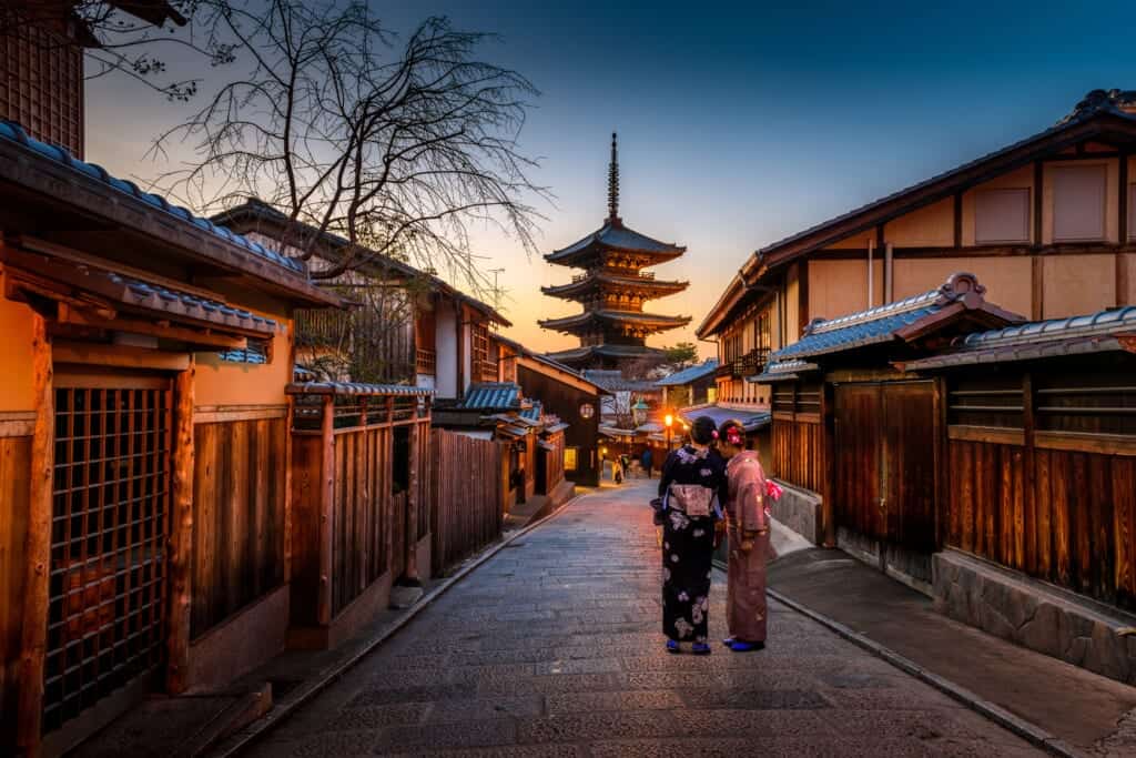 Yasaka no To Pagoda in Kyoto