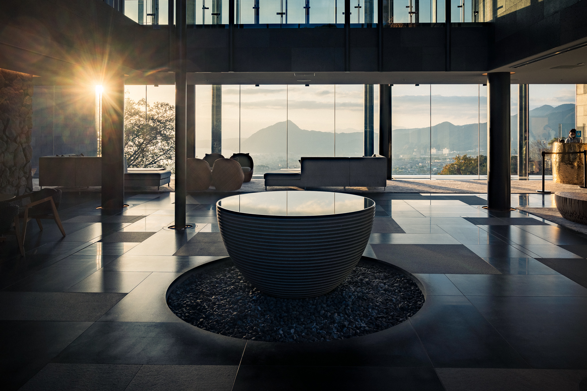 stylish onsen resort in beppu, japan