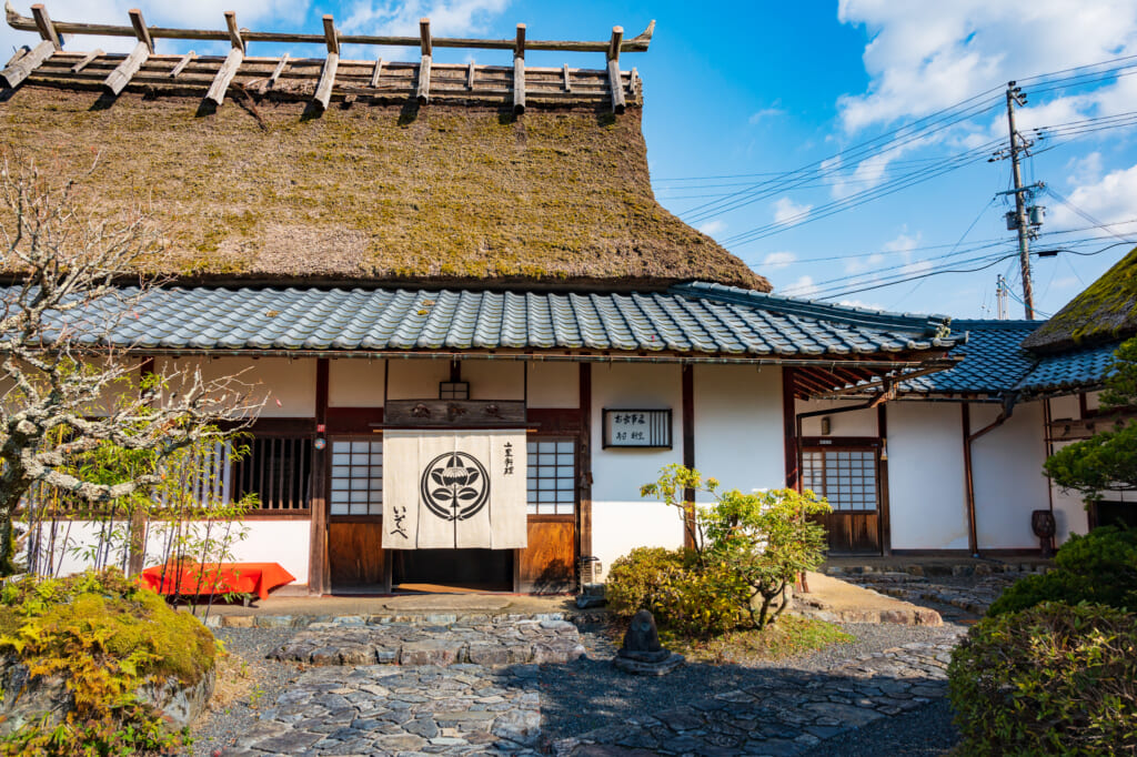 traditional japanese restaurant and ryokan