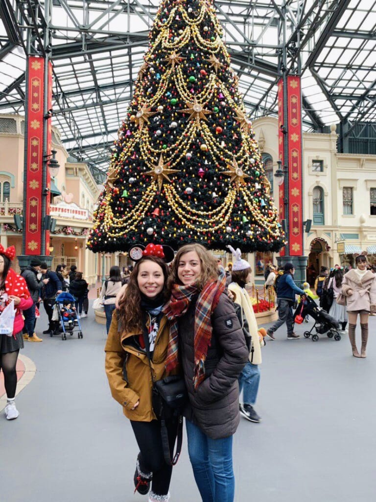 Visiting Disneyland is what you can do in Japan for Christmas