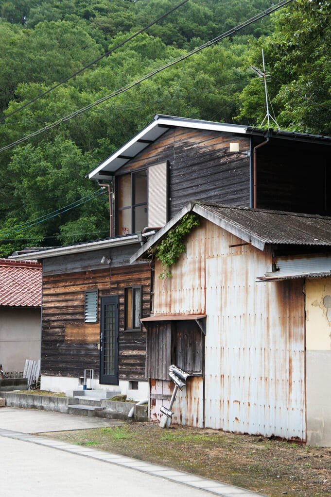 wooden building