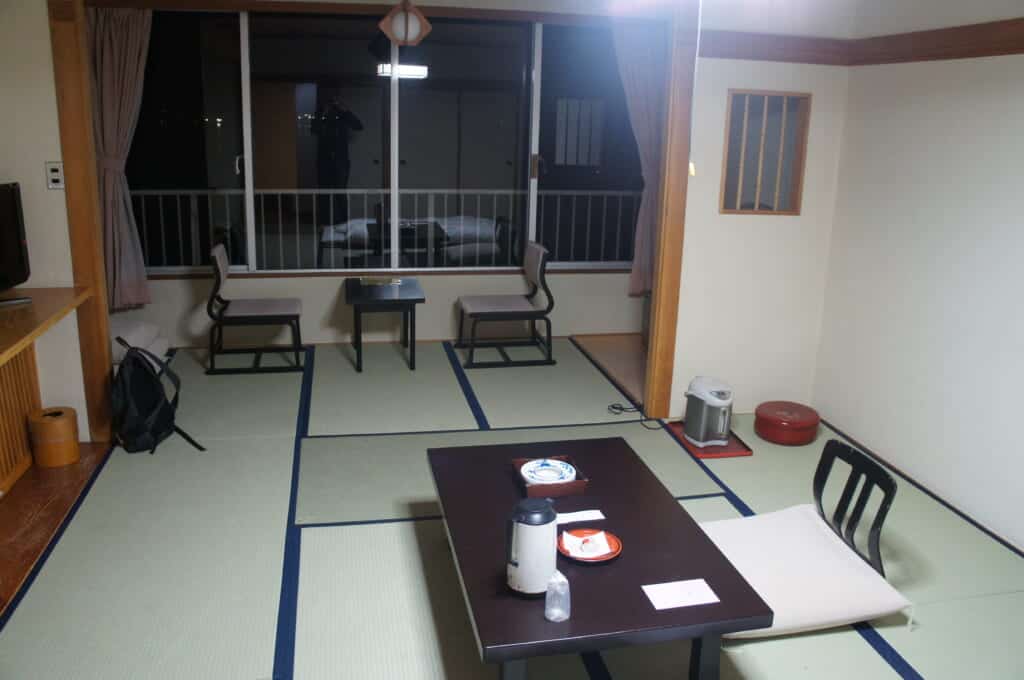 Ryokan Guest Room with Tatami Floors