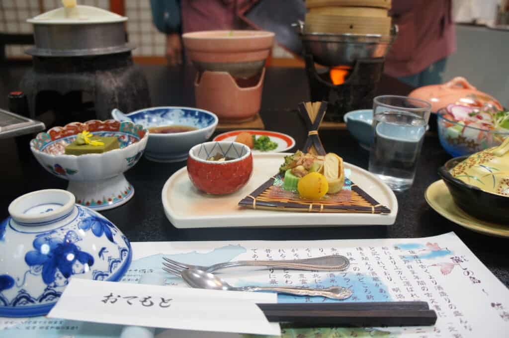 Japanese Ryokan Dinner