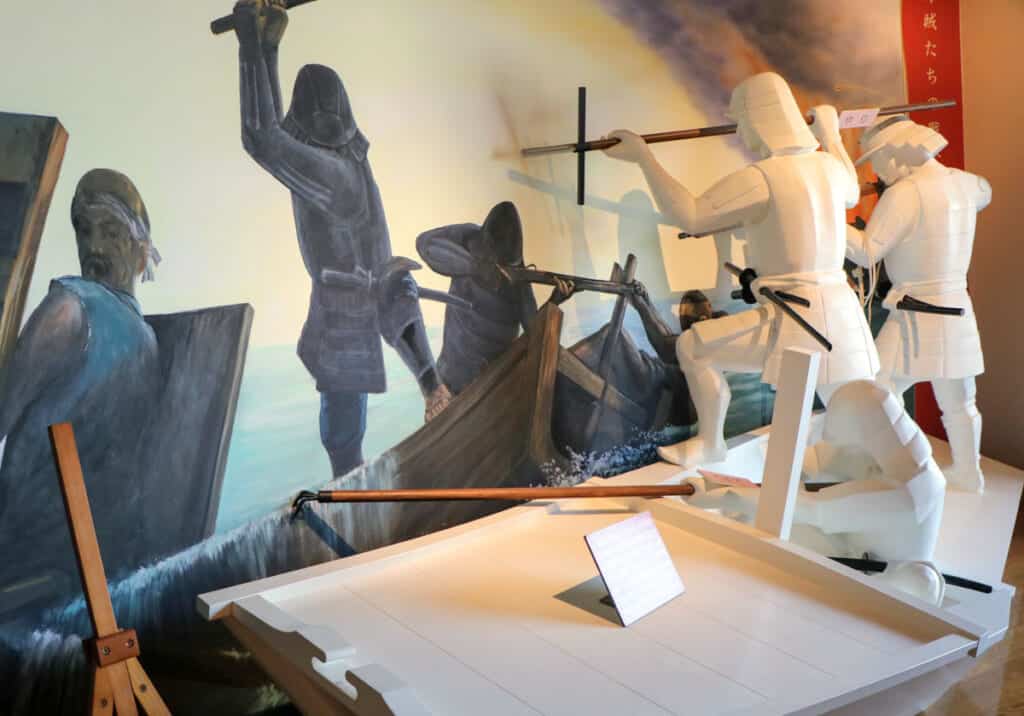 Display at Murakami Suigun Museum