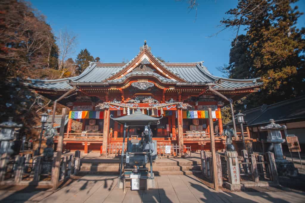 Yukoin Temple at Mount Takao near Tokyo