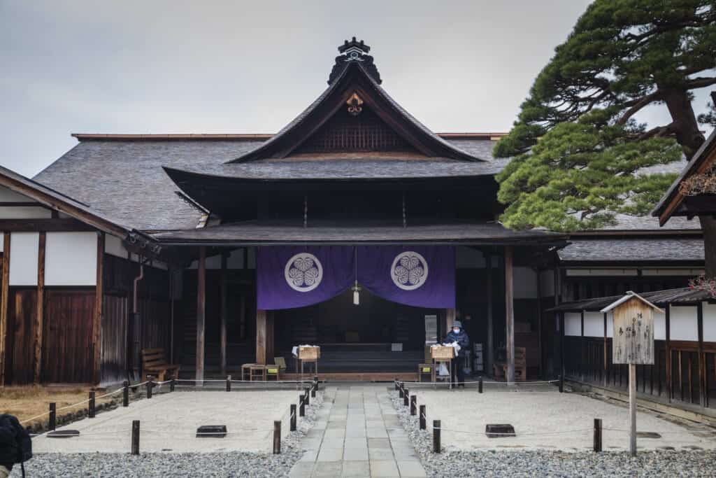 Takayama Jinya, a traditional japanese building in gifu prefecture