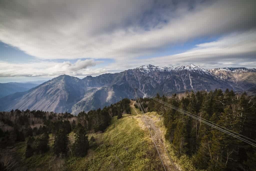 Shinhodaka ropeway in gifu prefecture