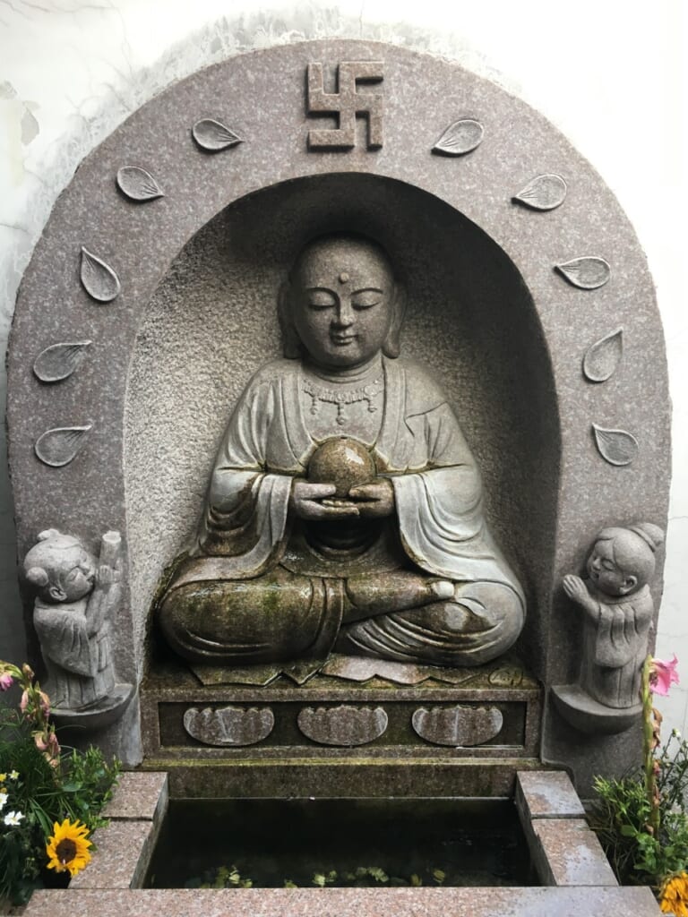 manju icon for Japanese temple